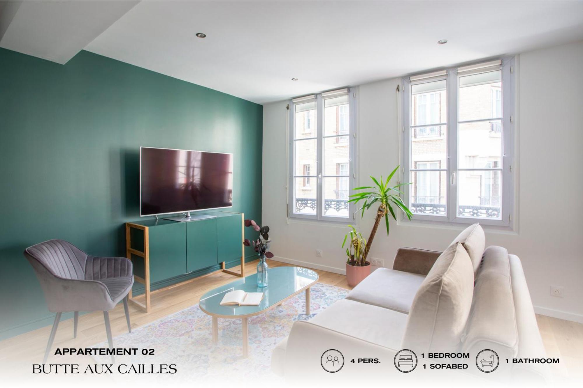 Beauquartier - Butte Aux Cailles I Lejlighed Paris Eksteriør billede
