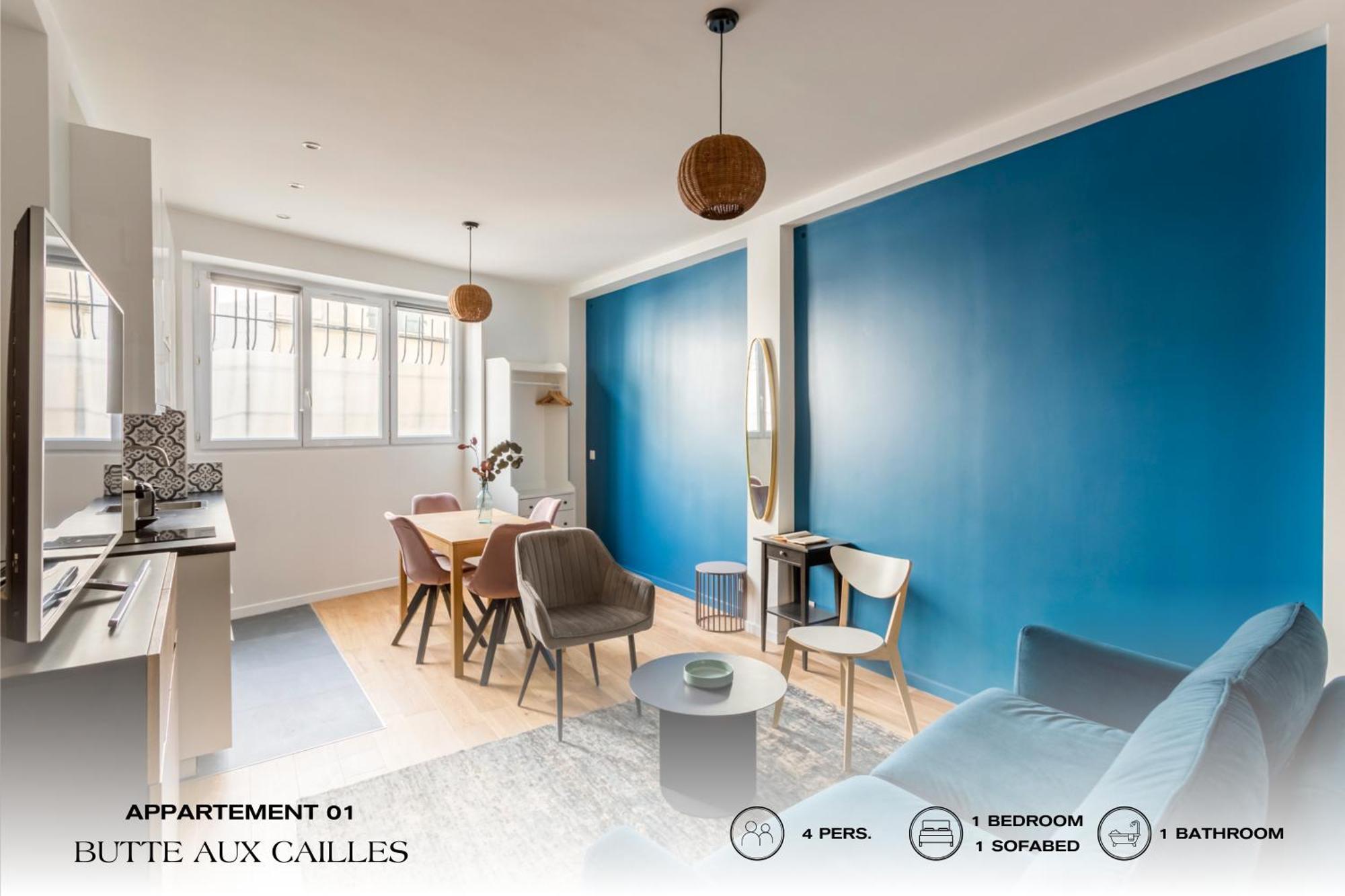 Beauquartier - Butte Aux Cailles I Lejlighed Paris Eksteriør billede