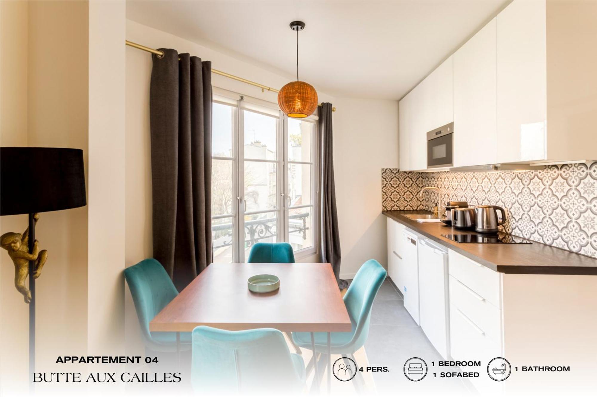 Beauquartier - Butte Aux Cailles I Lejlighed Paris Eksteriør billede