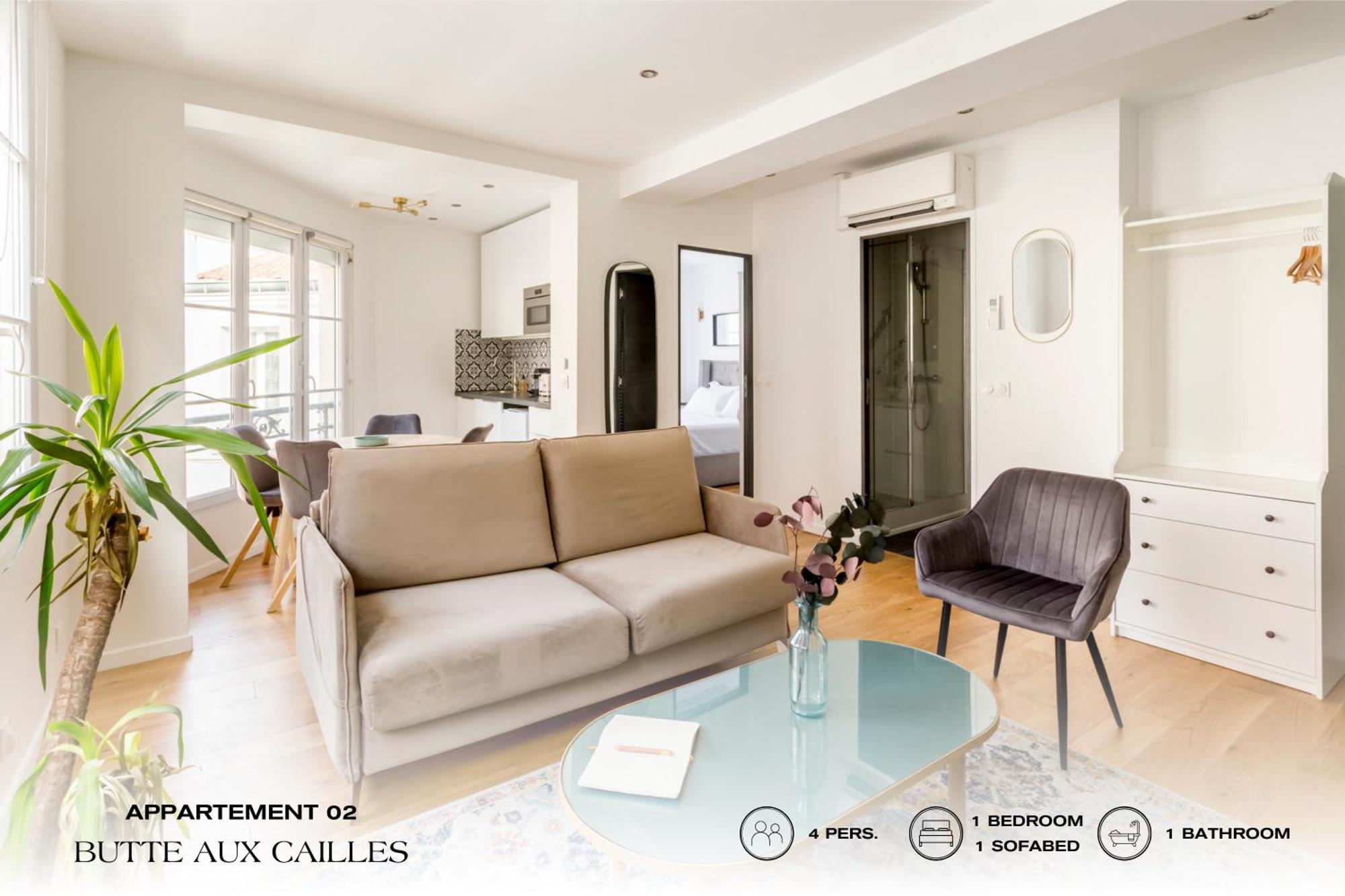 Beauquartier - Butte Aux Cailles I Lejlighed Paris Eksteriør billede