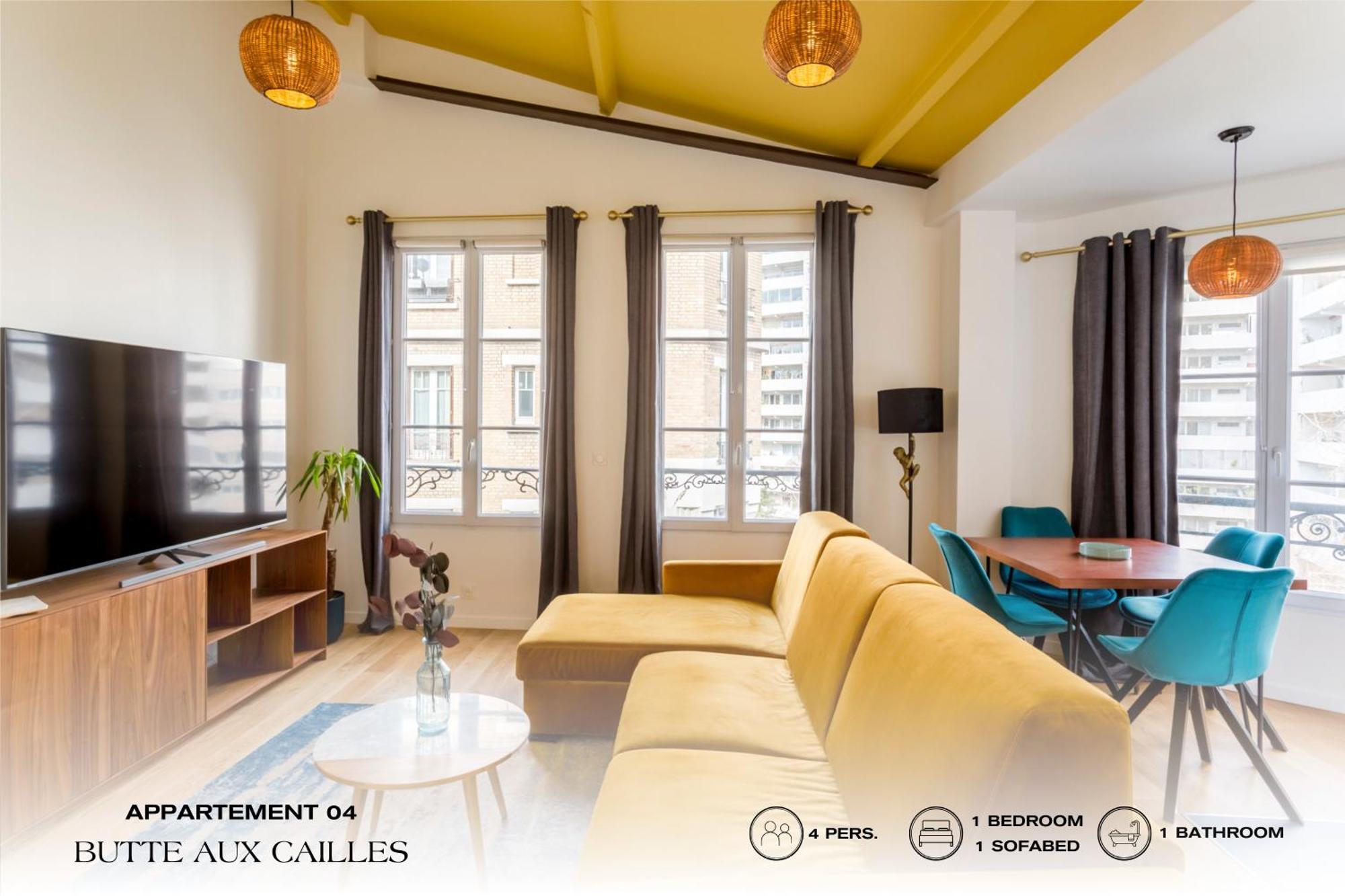 Beauquartier - Butte Aux Cailles I Lejlighed Paris Eksteriør billede