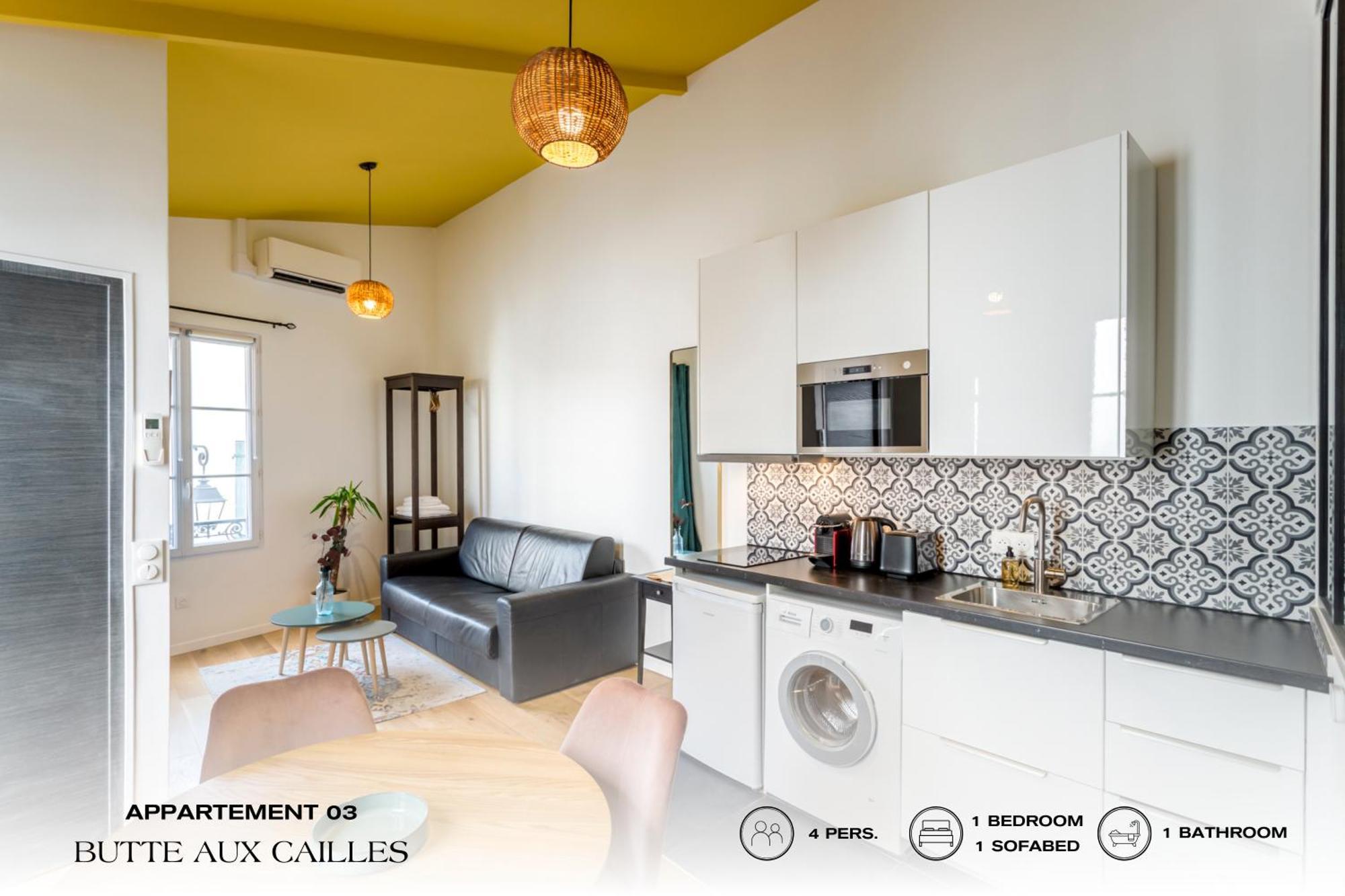 Beauquartier - Butte Aux Cailles I Lejlighed Paris Eksteriør billede