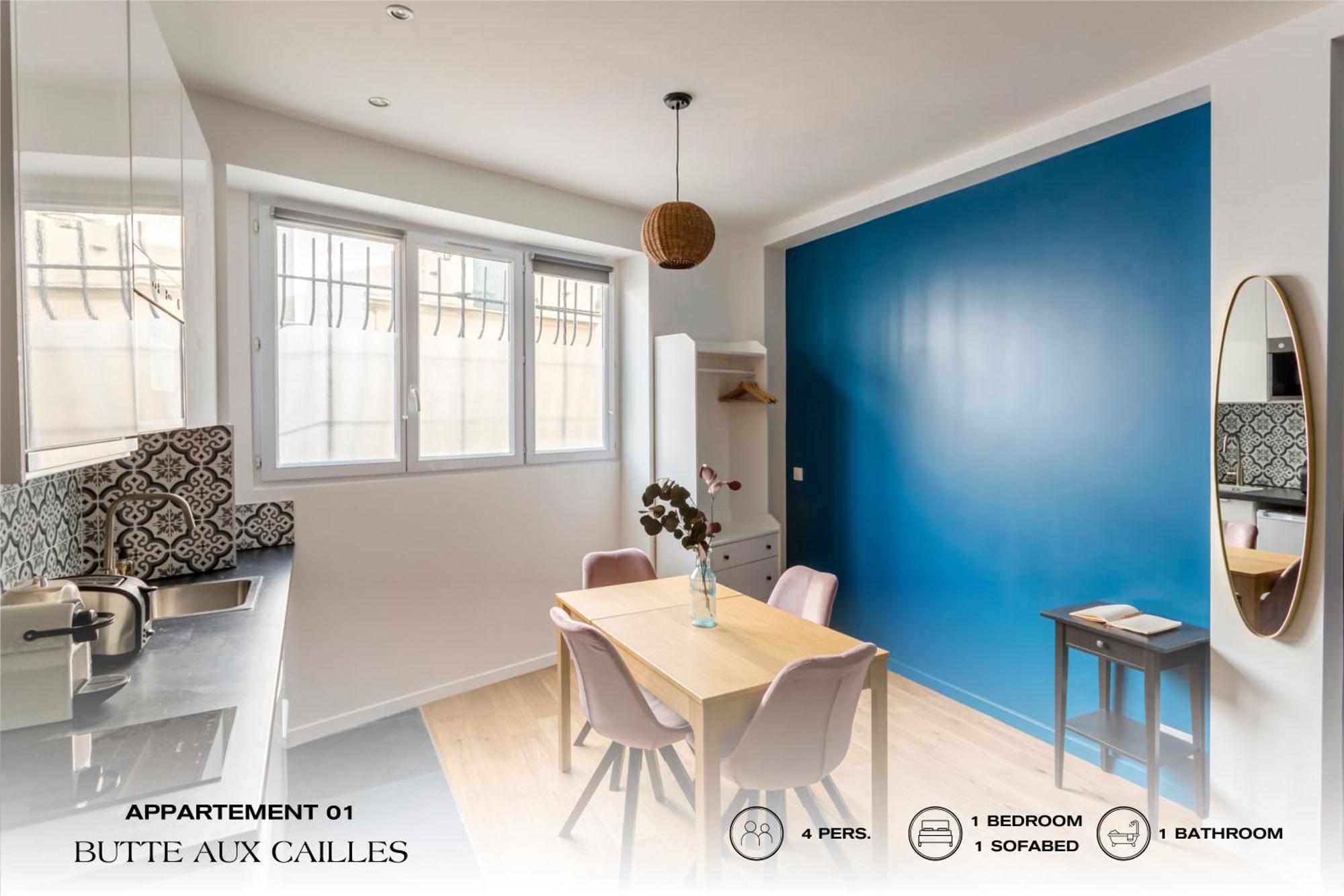 Beauquartier - Butte Aux Cailles I Lejlighed Paris Eksteriør billede
